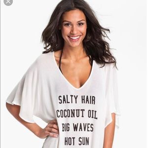 Wildfox beach cover up